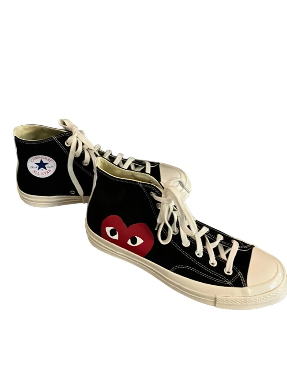 NWB CONVERSE X PLAY COMME DES GARÇONS CHUCK 70 HIGH TOP SNEAKERS MNS 10 WMS 12